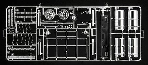 Italeri Australijos sunkvežimis 1/24 plastikinis surenkamas modelis