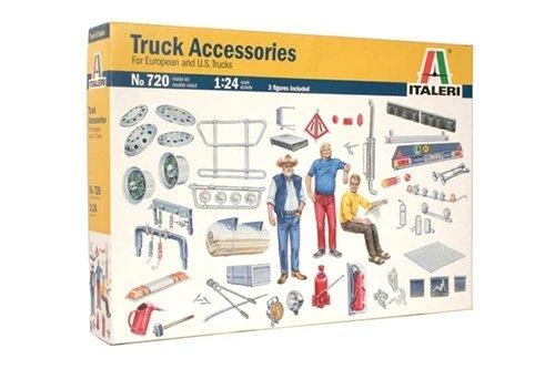 Italeri 1/24 1990-ųjų sunkvežimių aksesuarų rinkinys (0720)