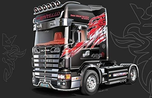 Italeri Scania 164L Top Class 1/24 plastikinis surinkimo rinkinys