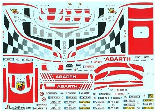 Italeri Iveco Hi-Way E5 Abarth 1:24 surenkamas sunkvežimio modelis