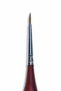 Italeri natūralaus plauko apvalus teptukas, dydis 1 (52254)