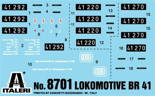 Italeri - Lokomotive BR41, 1/87, 8701