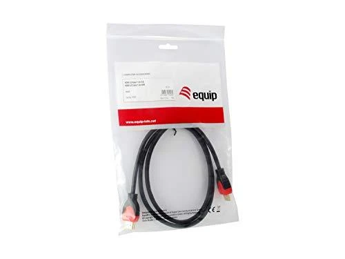 Kabelis Equip HDMI - HDMI 1m raudona (119341)