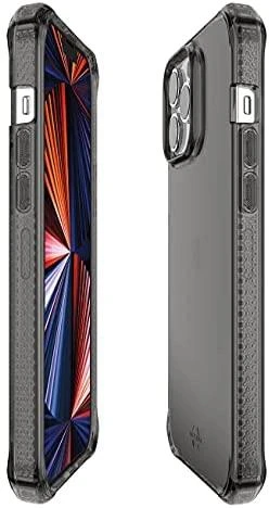 Dėklas ITskins ITSKINS Case Spectrum Clear iPhone 13 Pro juodas