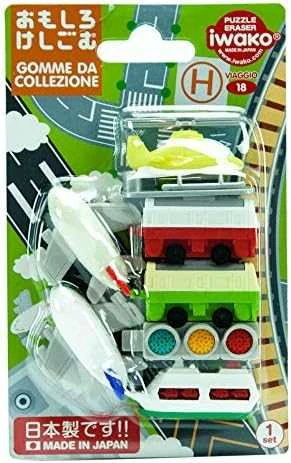 IWAKO trintukų- dėlionių rinkinys "Vehicle" ER-BRI021
