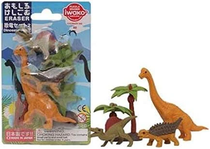 IWAKO trintukų- dėlionių rinkinys "Dinosaurs 2" ER-BRI057