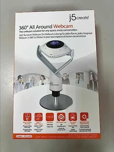 J5create 360° VISAPUSIŠKA INTERNETINĖ KAMERA -