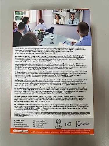 J5create 360° VISAPUSIŠKA INTERNETINĖ KAMERA -
