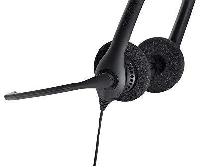 Jabra Biz 1500 Duo QD - Ausinės - su lankeliu ant galvos - Office/Call center - Juodas - Dvipusės - 0.95 m