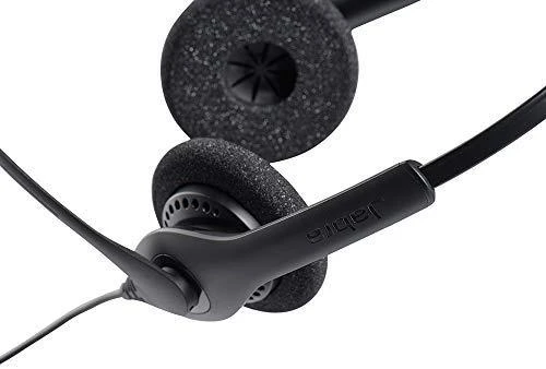 Jabra Biz 1500 Duo QD - Ausinės - su lankeliu ant galvos - Office/Call center - Juodas - Dvipusės - 0.95 m