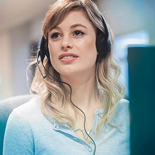 Jabra Biz 1500 Duo QD - Ausinės - su lankeliu ant galvos - Office/Call center - Juodas - Dvipusės - 0.95 m