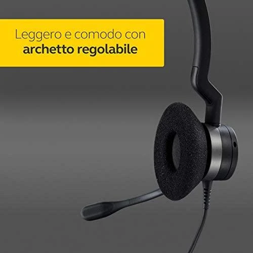 Ausinės Jabra Biz 2300 USB Duo tipas: 82 E-STD, Juodos spalvos