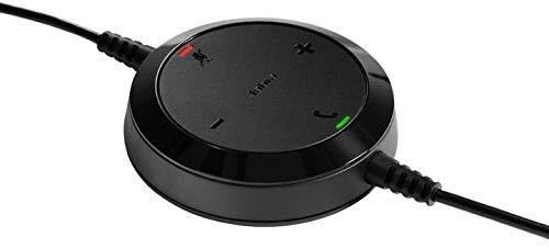 Ausinės JABRA EVOLVE 20 MS Stereo USB su lankeliu ant galvos triukšmo slopinimas USB jungtis su užtildymo mygtuku ir garsumo valdymu ant laido