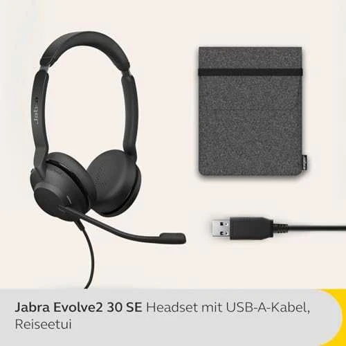 Ausinės Jabra Evolve2 30 SE