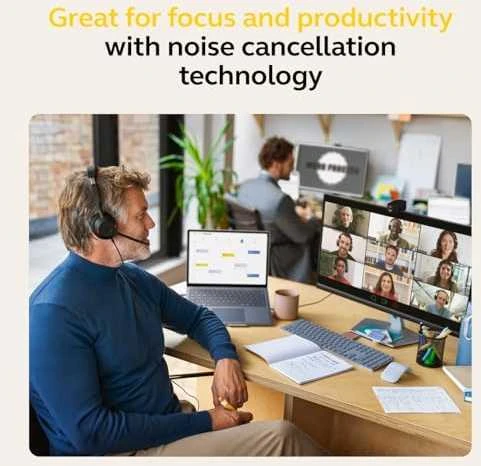 Jabra Ausinės 25089-899-899 / EV250M3 Juodas