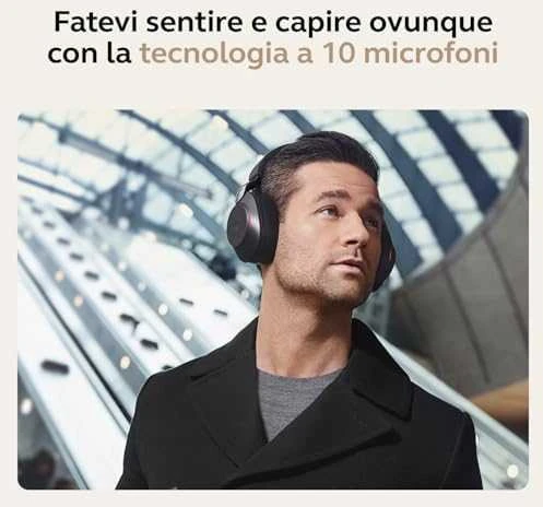 Belaidės ausinės Jabra Evolve2 85, Juodos