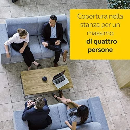 JABRA SPEAK 510 garsiakalbis, skirtas UC ir amp; BT USB konferencijos sprendimas 360 laipsnių mikrofono prijungimo ir atkūrimo nutildymo ir garsumo mygtukas