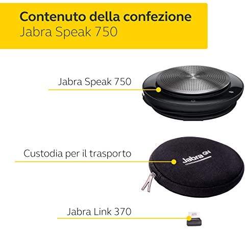 JABRA Speak 750 MS Teams USB/BT & amp; 370 nuoroda