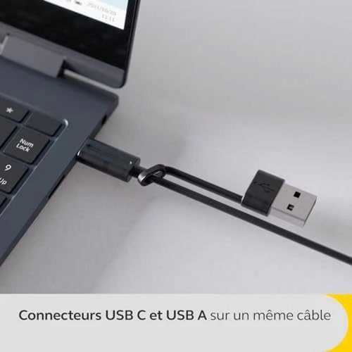Jabra Speak2 75 UC Link 380c Belaidis Konferencinis garsiakalbis, Bluetooth, USB-C, Dark Pilkas