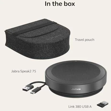 Jabra Speak2 75 UC, Link 380a, belaidis, laidinis