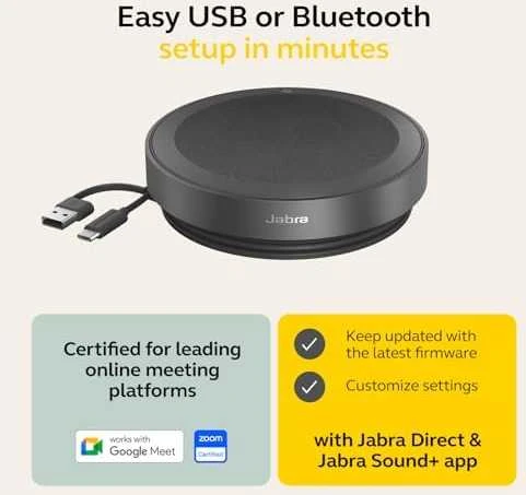 Jabra Speak2 75 UC, Link 380a, belaidis, laidinis