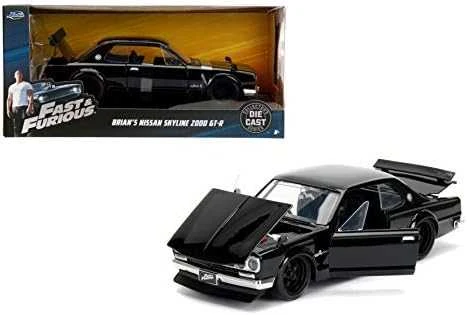 SIMBA Jada Toys Nissan Skyline 2000 GT-R Fast ir Fast Fast & Furous 1: 24 (12341)