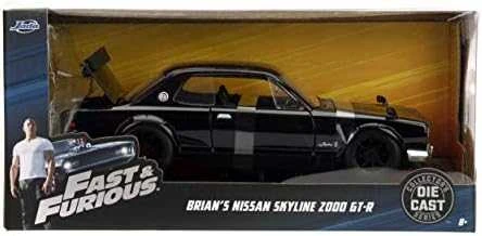 SIMBA Jada Toys Nissan Skyline 2000 GT-R Fast ir Fast Fast & Furous 1: 24 (12341)
