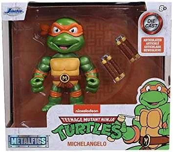 Jada,Minecraft Jada - Nindzių vėžlių figūrėlė - Mikelandželo figūrėlė (10 cm) (253283002)