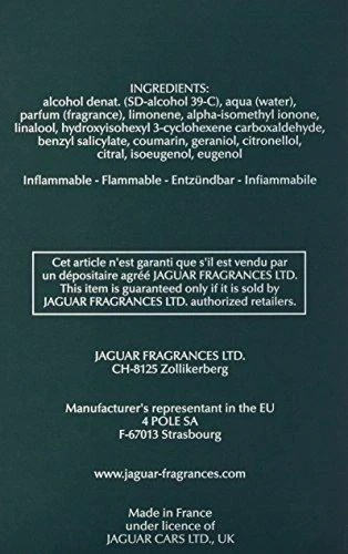 Kvepalai vyrams Jaguar For Men EDT, 100 ml