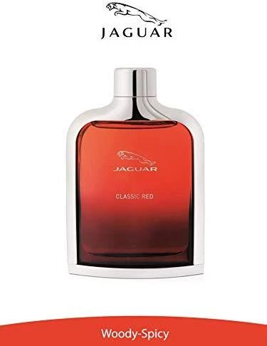 "Jaguar Classic Raudona" tualetinis vanduo 100ml