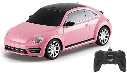 Jamara VW Beetle 1:24 Rožinė 27MHz (405160)