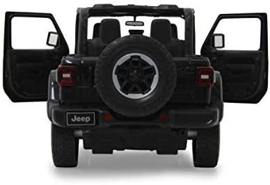 Jamara Jeep Wrangler JL 1:14 juodas 6+