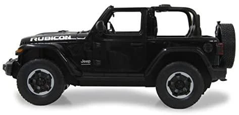 Jamara Jeep Wrangler JL 1:14 juodas 6+