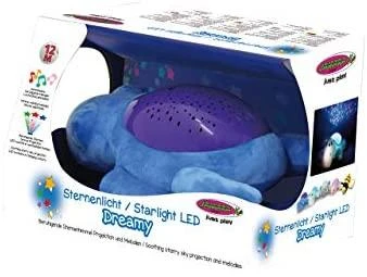 Jamara Jamara Dreamy Turtle vaikiška naktinė lempa Laisvai stovinti mėlyna, violetinė LED