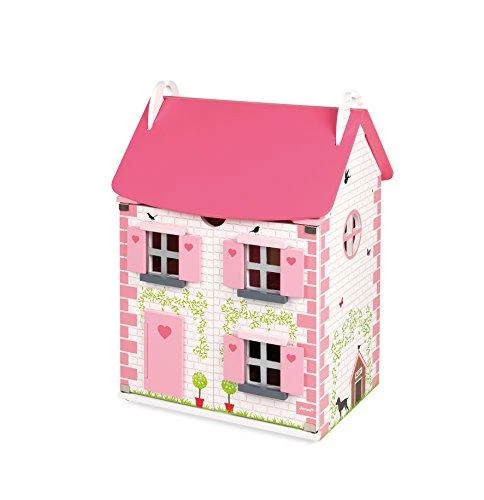 JANOD medinis lėlių namas su baldais MADEMOISELLE DOLL`S HOUSE