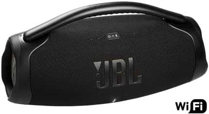 JBL Boombox 3 WiFi nešiojama kolonėlė, Juoda
