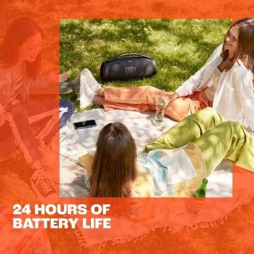 JBL Boombox 3 WiFi nešiojama kolonėlė, Juoda