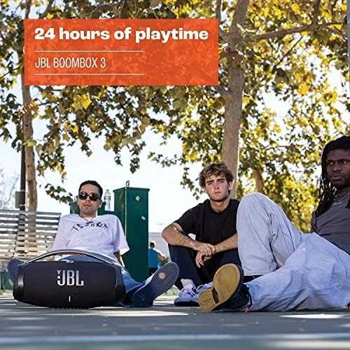 JBL Boombox 3 nešiojama kolonėlė, Juodos spalvos