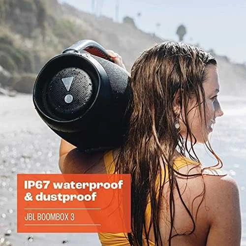 JBL Boombox 3 nešiojama kolonėlė, Juodos spalvos