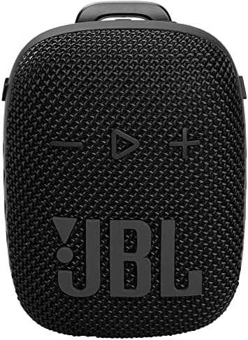 JBL Wind3S nešiojama kolonėlė, Juodos spalvos