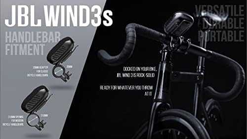 JBL Wind3S nešiojama kolonėlė, Juodos spalvos
