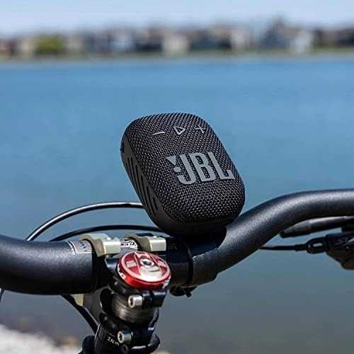 JBL Wind3S nešiojama kolonėlė, Juodos spalvos