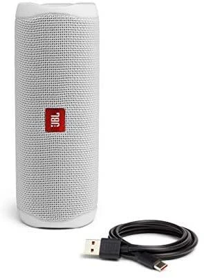Nešiojama kolonėlė JBL Flip 5 (Balta)