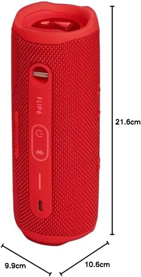 JBL Flip 6 Nešiojama vandeniui atspari kolonėlė - raudona