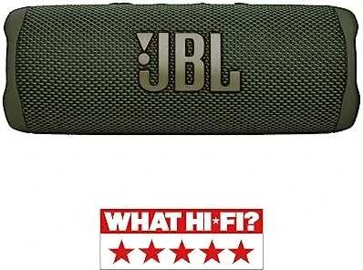 JBL Flip 6 Nešiojama vandeniui atspari kolonėlė, Žalios spalvos