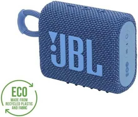 Nešiojama kolonėlė JBL Go 3 Eco, Šviesiai mėlynos spalvos
