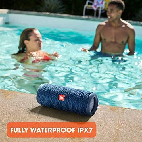 Nešiojama kolonėlė JBL Flip 5 (Balta)