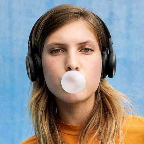 Belaidės Ausinės su aktyviu triukšmo slopinimu JBL Live 460NC, Balta