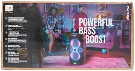 JBL Partybox 110 nešiojama kolonėlė, Juodos spalvos