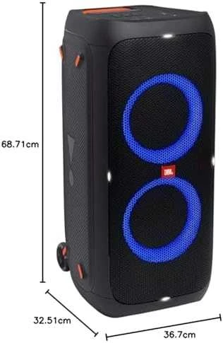 JBL Partybox 310 nešiojama kolonėlė, Juodos spalvos